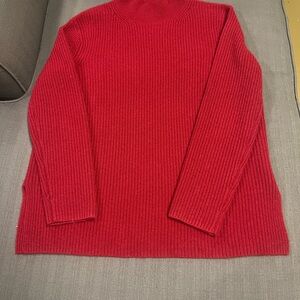 Banana Republic Burgundy Cashmere Sweater